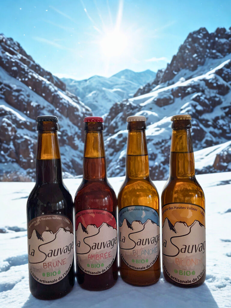 Gamme classique la Sauvage à la montagne ensoleillé